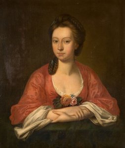 Portret van een vrouw, mogelijk Anne Jesson, 1750-1800 door Unbekannt