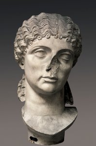 Portret van Agrippina de Oudere, sculptuur door Unbekannt