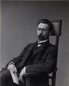 Portret van Alexey Alexandrovich Bakhrushin