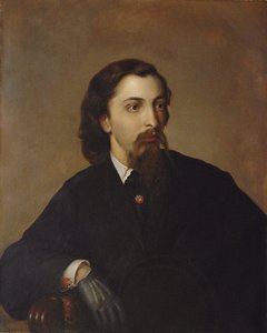 Portret van Andrey Fyodorovich Likhachov 1832-1890