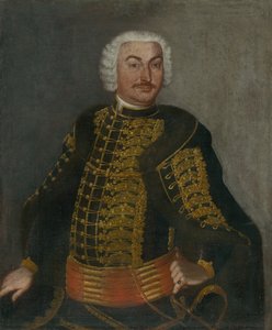Portret van Baron Ján Révay uit Trebostov