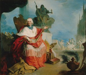 Portret van Kardinaal Louis Antoine de Noailles