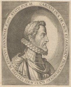Portret van Charles III de Croÿ 1560-1612 door Unbekannt