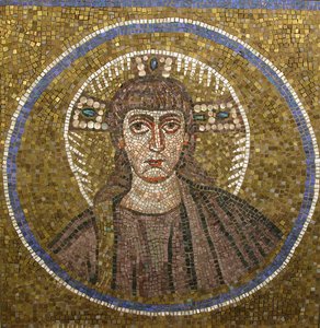Portret van Christus, Byzantijns, vroege 20e eeuw origineel gedateerd laat 5e-vroege 6e eeuw