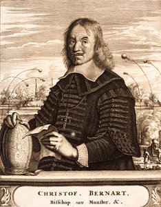 Portret van Christoph Bernhard Freiherr von Galen 1606-1678, 1675 door Unbekannt