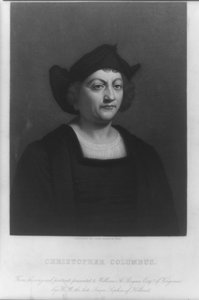 Portret van Christoffel Columbus