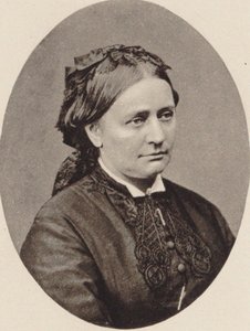 Portret van Clara Schumann 1819-1896 door Unbekannt