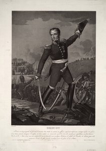 Portret van Graaf Generaal Antoine Drouot 1774-1847, ca. 1825 door Unbekannt