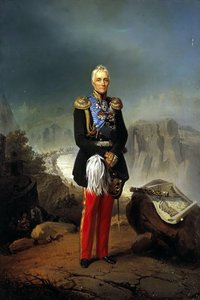 Portret van graaf Mikhail Vorontsov 1782-1856, tweede helft van de 18e eeuw