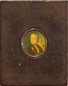 Portret van Graaf Pyotr Semyonovich Saltykov 1697-1772