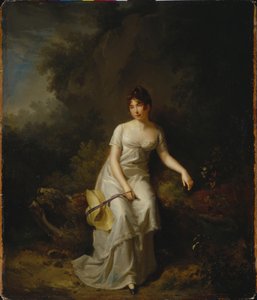 Portret van gravin Ekaterina Lvovna Golovkina, eind 18e eeuw