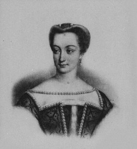 Portret van Diane de Poitiers door Unbekannt