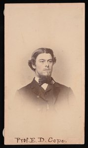 Portret van Edward Drinker Cope door Unbekannt