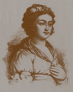 Portret van Ekaterina Yakovlevna Derzhavina, née Bastidon 1760-1794 (naar V. Borovikovsky) door Unbekannt
