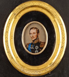 Portret van keizer Alexander II 1818-1881, 1840s door Unbekannt