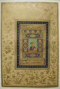 Portret van keizer Jahangir