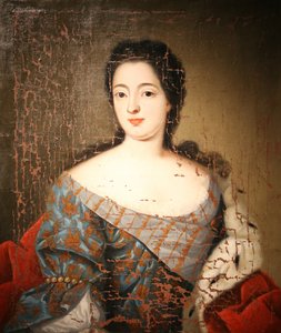 Portret van keizerin Catharina I. 1684-1727, begin 18e eeuw door Unbekannt