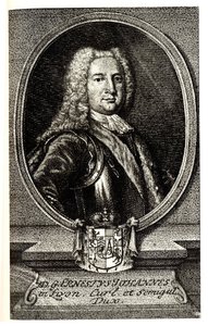 Portret van Ernst Johann von Biron 1690-1772, Hertog van Koerland en Semigallia en regent van het Russische Rijk