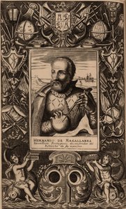Portret van Ferdinand Magellaan 1470-1521, 1624 door Unbekannt
