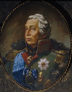 Portret van veldmaarschalk prins Mikhail Koetoezov 1745-1813