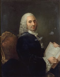 Portret van François Quesnay 1694-1774, 1743 door Unbekannt