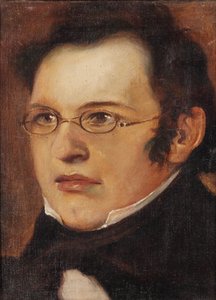 Portret van Franz Schubert 1797-1828