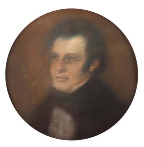 Portret van Franz Schubert 1797-1828, ca. 1900 door Unbekannt