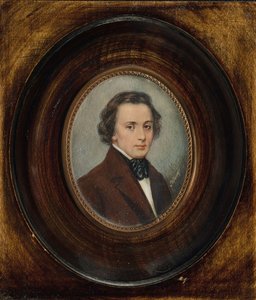 Portret van Frédéric Chopin 1810-1849 door Unbekannt