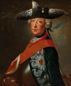 Portret van Frederik II van Pruisen 1712-1786