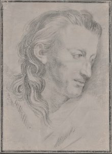 Portret van Friedrich von Schiller 1759-1805 door Unbekannt