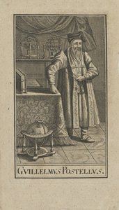 Portret van Guillaume Postel 1510-1581, voor 1740 door Unbekannt
