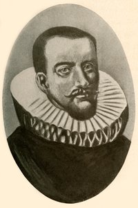 Portret van Henry Hudson, Engelse navigator door Unbekannt