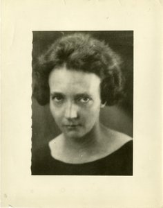 Portret van Irène Joliot-Curie 1897-1956
