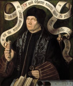 Portret van Jacob van Driebergen 1436-1509, 1502 door Unbekannt