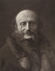 Portret van Jacques Offenbach 1819-1880 door Unbekannt