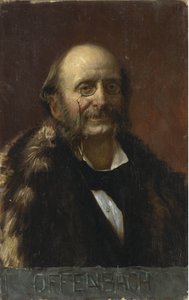 Portret van Jacques Offenbach