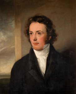 Portret van James Tibbetts Willmore 1800-63, 1830 door Unbekannt