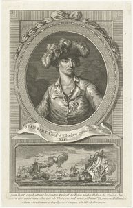 Portret van Jean Bart 1650-1702, 1694