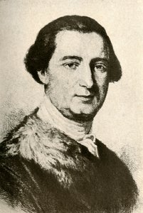 Portret van John Penn, koloniale gouverneur, met bont afgewerkte jas, ca. 1750, 1937
