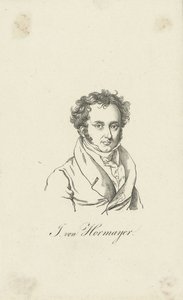 Portret van Joseph Hormayr, Baron zu Hortenburg 1781-1848