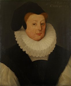 Portret van Katherine, Lady Gresley door Unbekannt