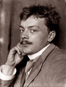 Portret van Koloman Moser door Unbekannt