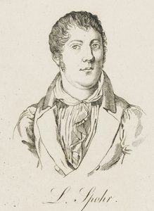 Portret van Louis Spohr 1784-1859, ca. 1830