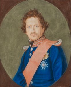 Portret van Ludwig I van Beieren 1786-1868, na 1825 door Unbekannt