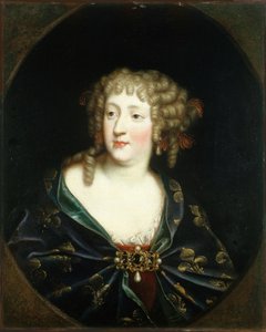 Portret van Maria Theresa van Spanje 1638-1683, Koningin van Frankrijk, ca. 1675 door Unbekannt