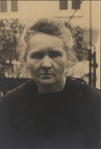 Portret van Marie Curie 1867-1934