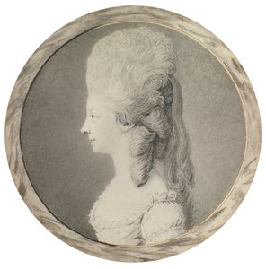 Portret van Marie Louise van Savoye 1749-1792, Prinses van Lamballe, Tweede Helft van de 18e eeuw door Unbekannt