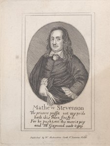 Portret van Mathew Stevenson door Unbekannt
