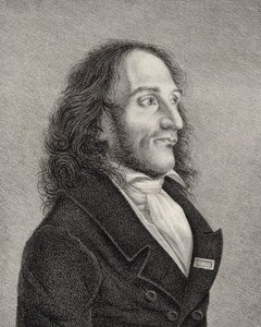 Portret van Niccolò Paganini