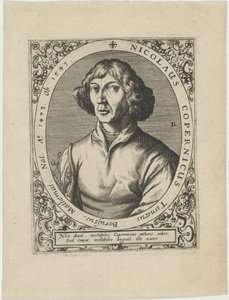 Portret van Nicolaus Copernicus 1473-1543, 1598